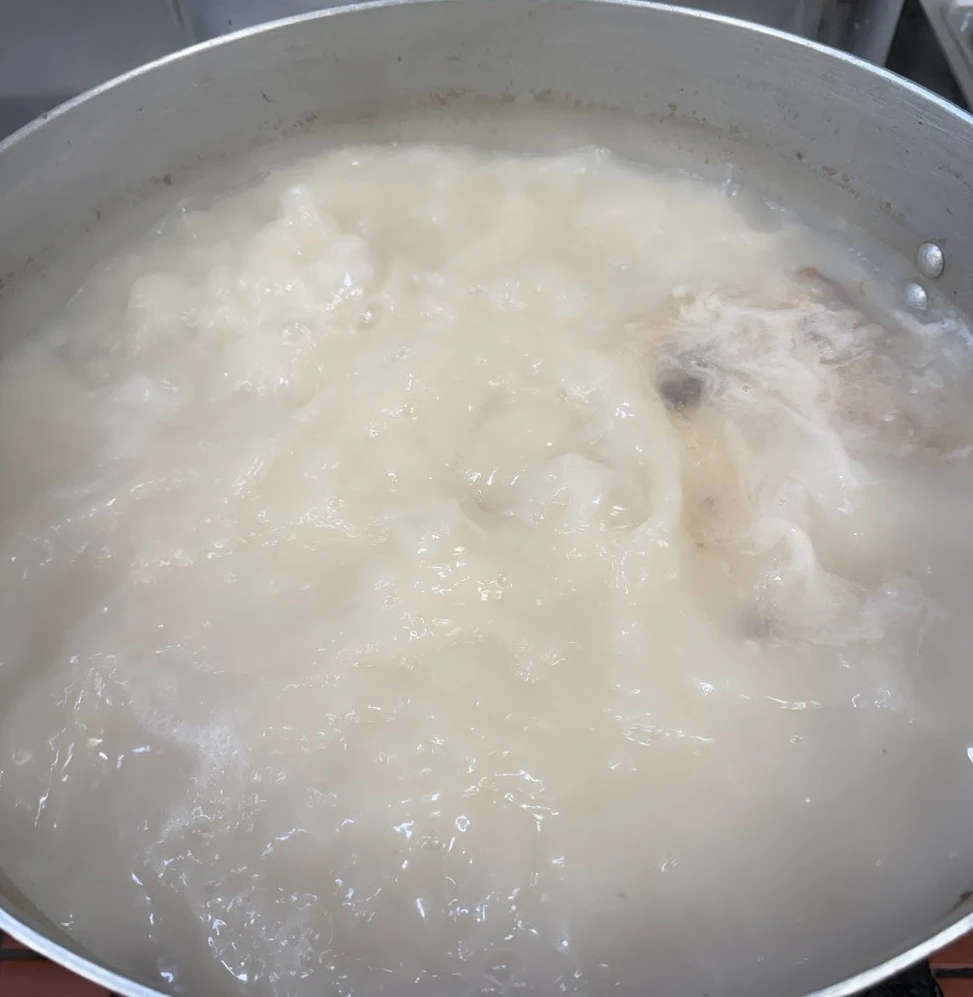 18-hour slow-cooked signature Tonkotsu broth process - Modu Ramen Jacksonville