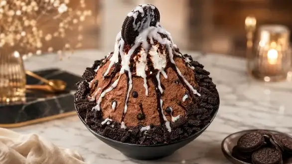 Oreo Bingsu - Korean shaved ice dessert at Modu Ramen Jacksonville