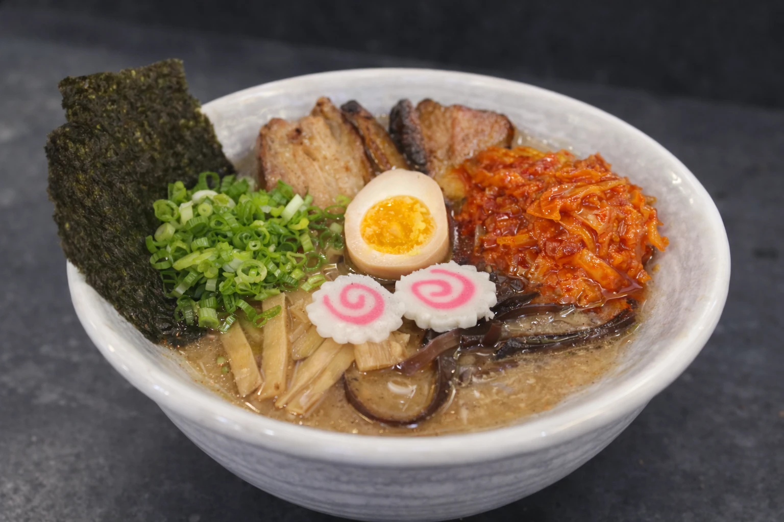 Kimchi Tonkotsu - Signature dish at Modu Ramen, Jacksonville's best ramen spot