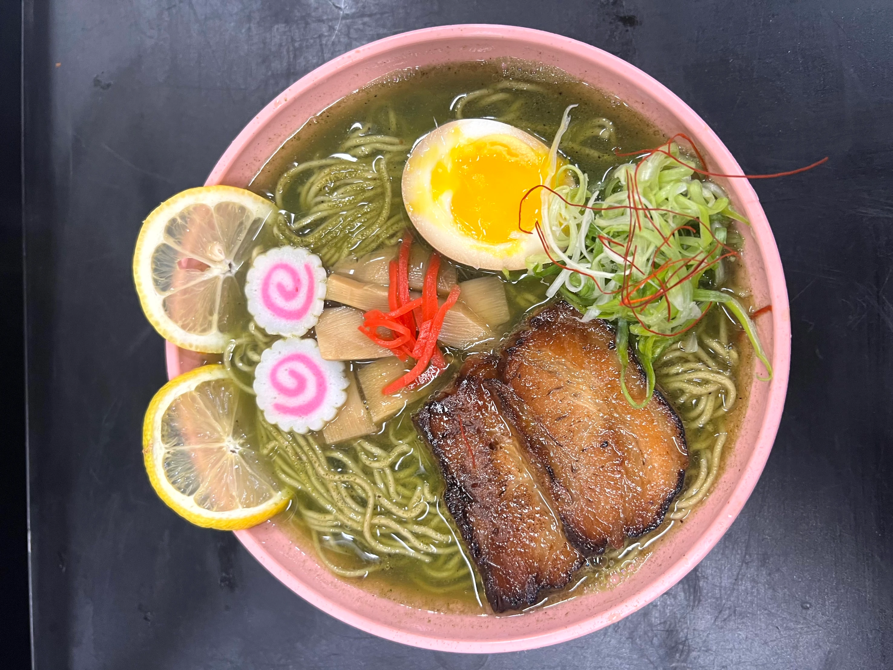 Matcha Ramen - Signature dish at Modu Ramen, Jacksonville's best ramen spot